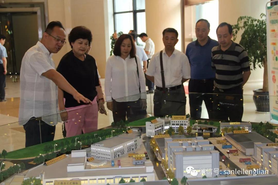 民建市委副主委杨亚丽一行来我司调研